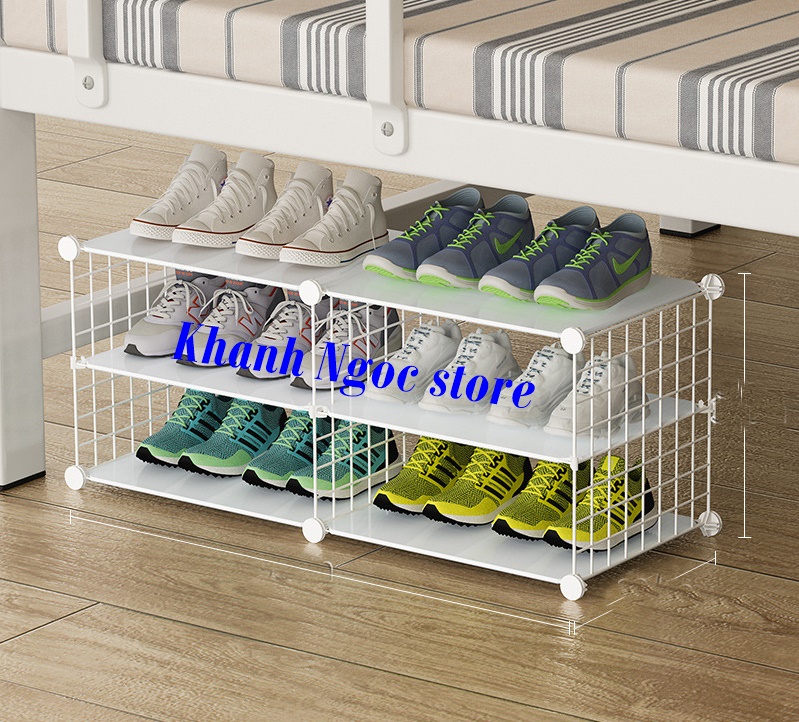 👟👠 Kệ Giày Dép 5,6 Tầng - lắp ghép đa năng 👟👠