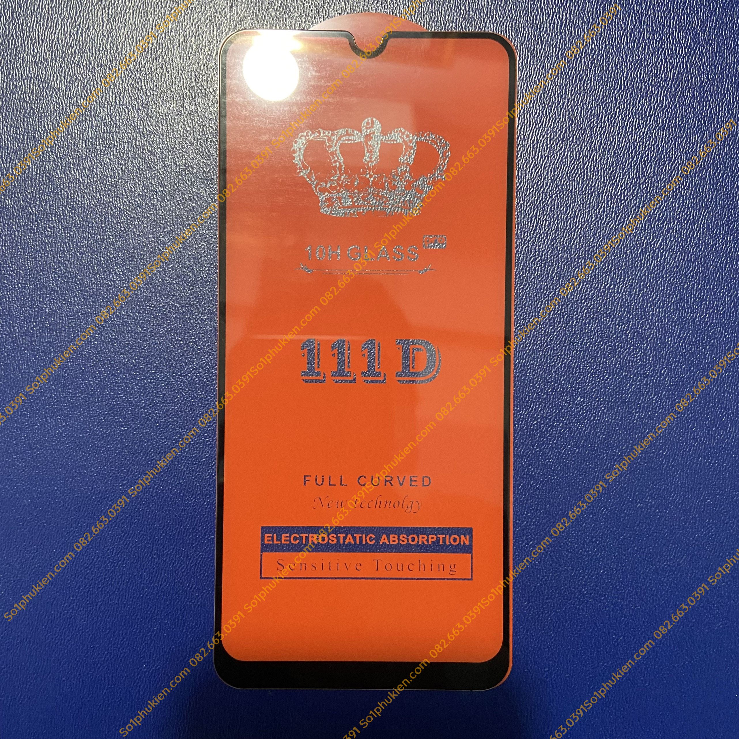 Kính cường lực Samsung A22 full màn hình , không chấm liti
