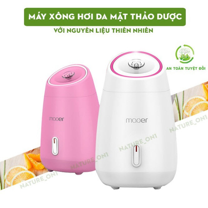 Máy xông mặt hoa quả - may xong mat hoa qua