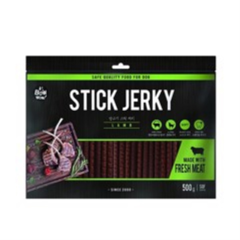 ✁⊕❐ 500g Snack Thịt Cừu Que Cho Chó Bowbow được làm từ thịt cừu tươi Úc chứa nhiều vitamin và khoáng chất giúp tăng khả nă