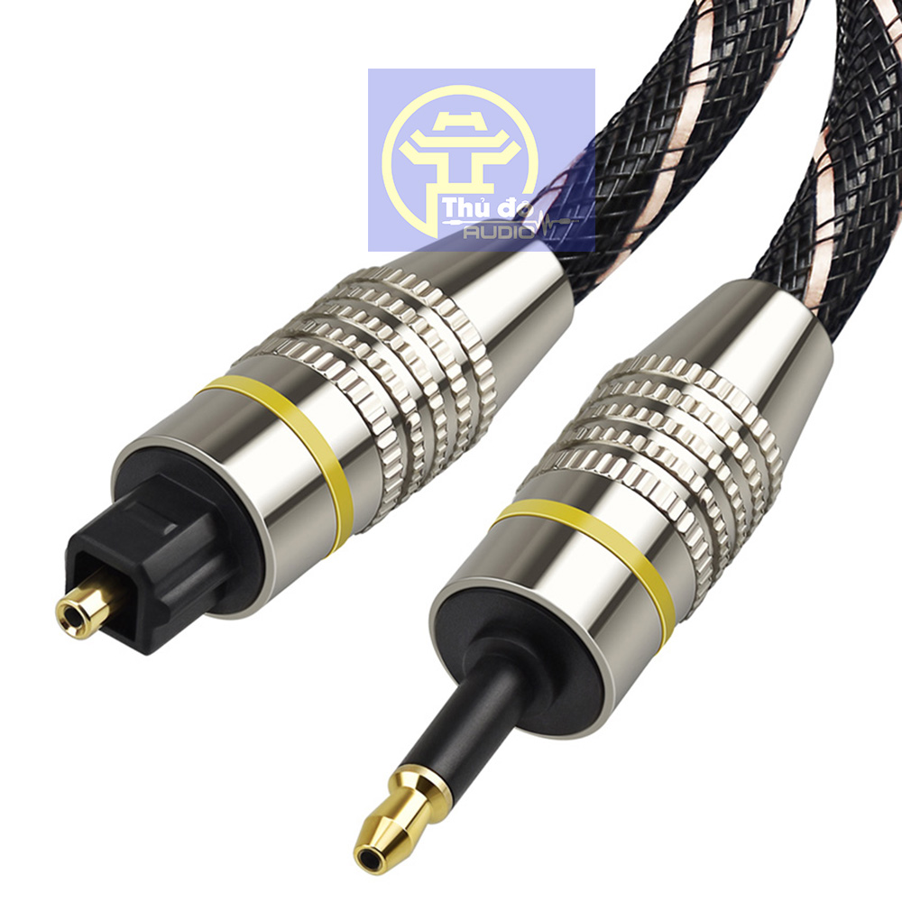 EMK Dây quang chuyển từ đầu quang SPDIF 3.5 sang đầu quang thường từ 1M trở lên