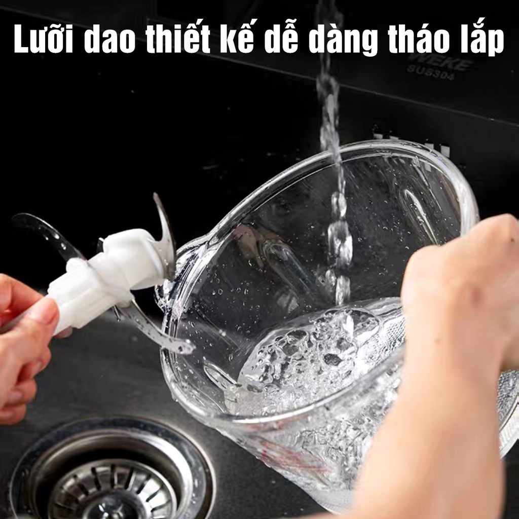 Máy Xay Đa Năng , Máy Xay Thịt Cối Thủy Tinh