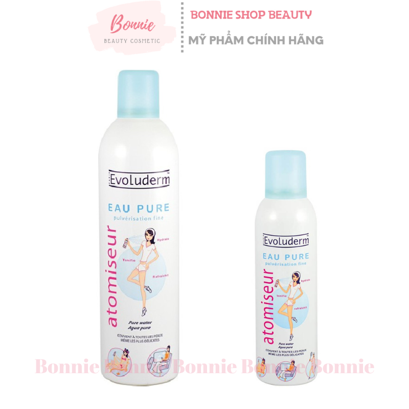 [Chính Hãng]Xịt khoáng Evoluderm 400ml và 150ml
