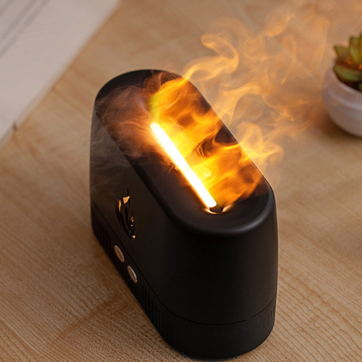 Máy xông tinh dầu hiệu ứng ngọn lửa rất đẹp