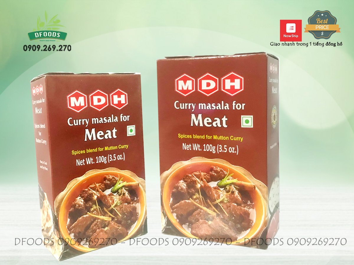 Bột Gia Vị Ấn Độ MDH 100g