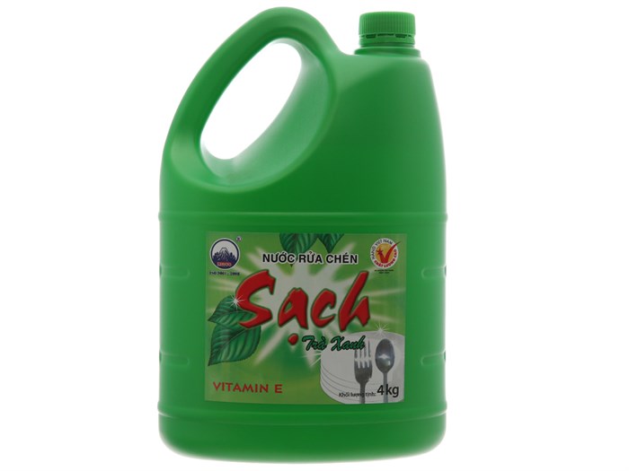 Nước rửa chén Net Sạch Trà Xanh can 4kg