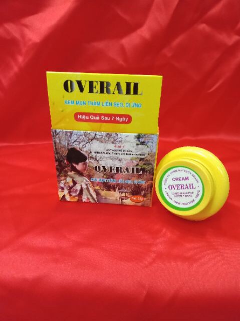 [HCM]KEM MỤN - THÂM - LIỀN SẸO - DỊ ỨNG OVERAIL ( 22G )