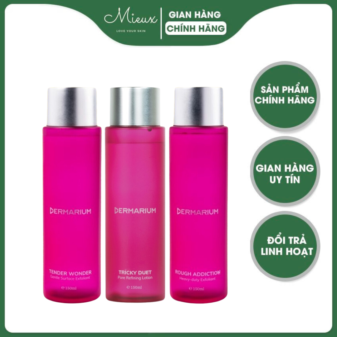 Dermarium Tricky Duet - Tẩy da chết hoá học làm sạch sâu lỗ chân lông ...