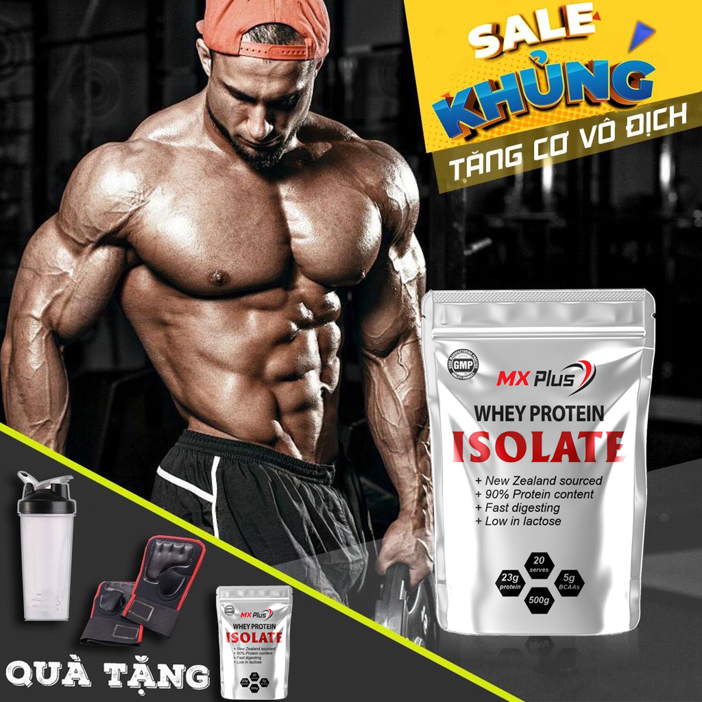 COMBO 5 Túi Sữa Tăng Cơ - Giảm Mỡ - Whey Protein Isolate MX Plus