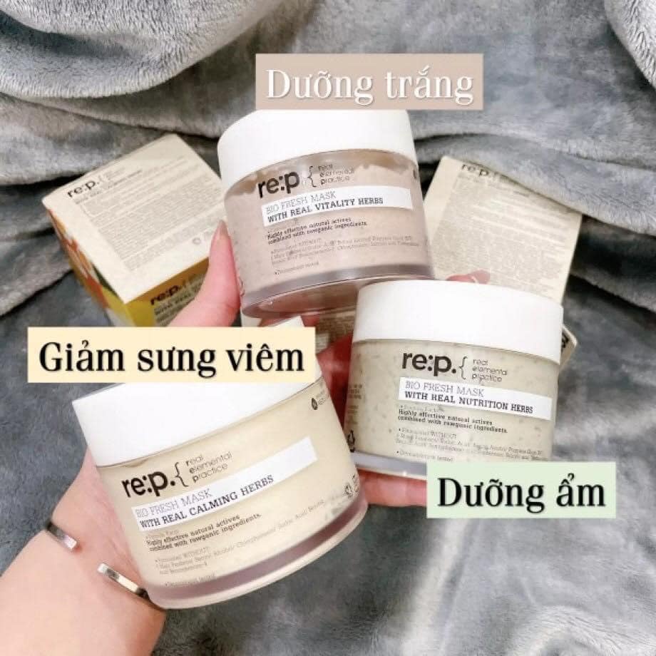 ( Mẫu chiết dùng thử ) Mặt nạ đất sét Re:p Bio Fresh Mask