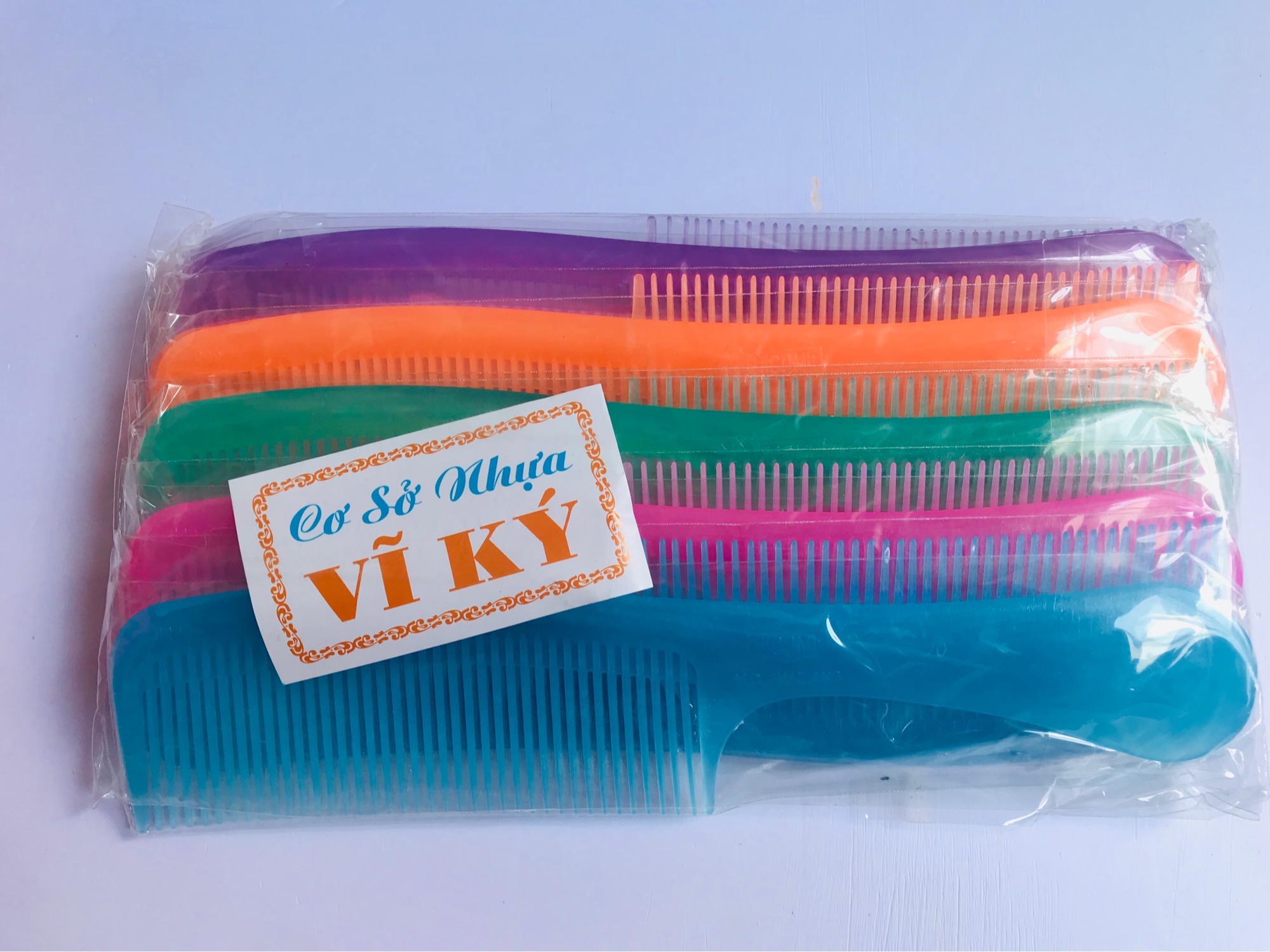 💃Set 10 Cây Lược NHŨ BÓNG Lớn (Dài 20cm)