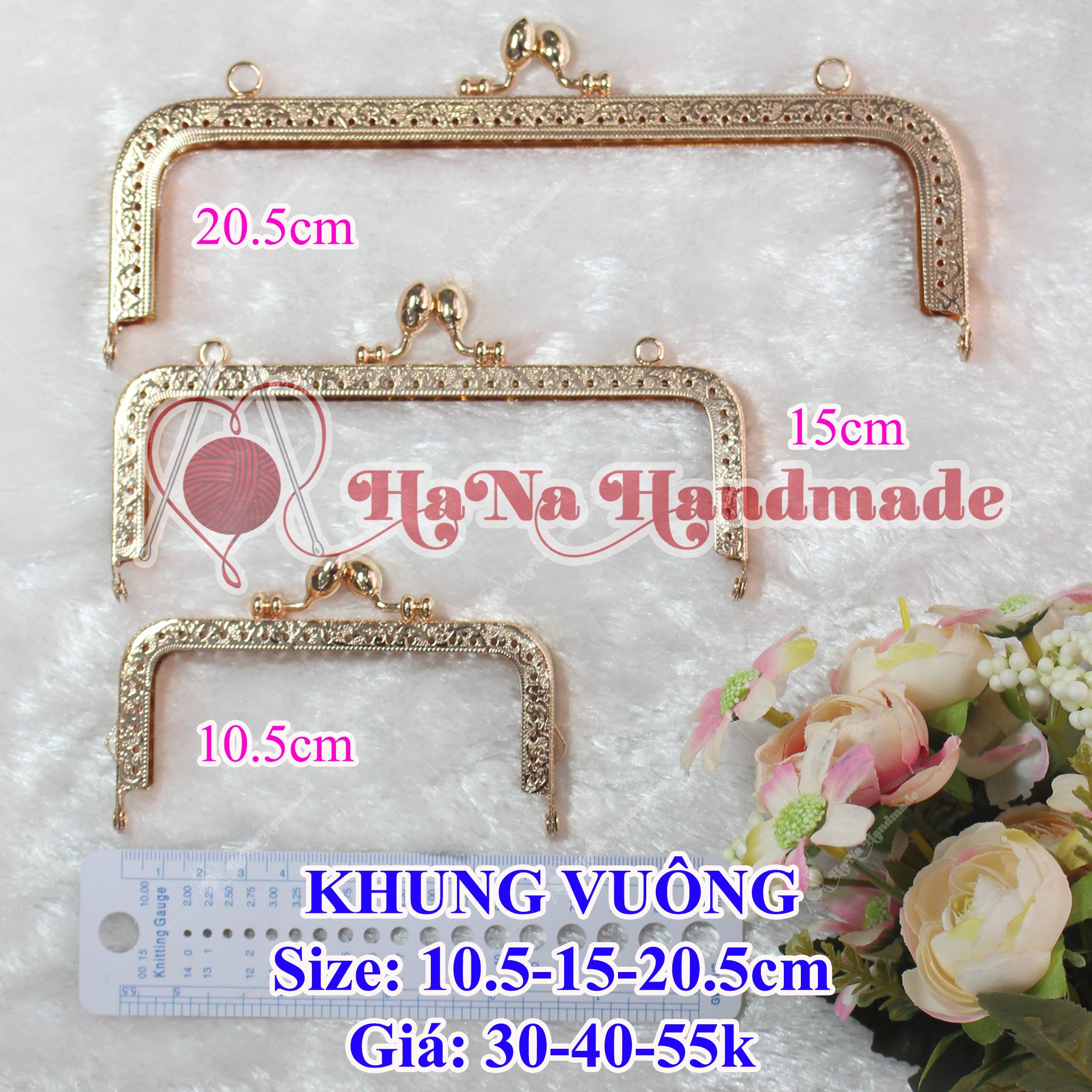 Khung vuông túi xách (3 Size)