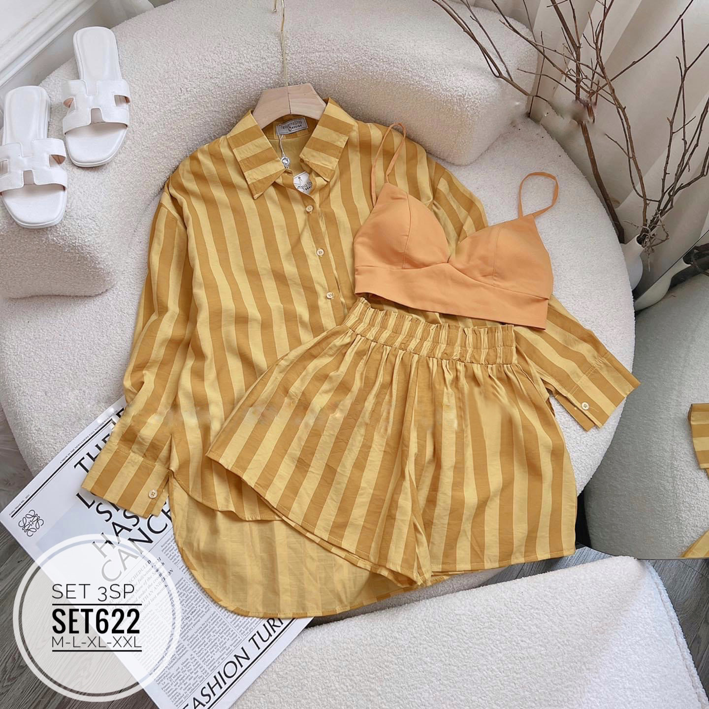 Set 3sp nữ tính thời trang bigsize SET622