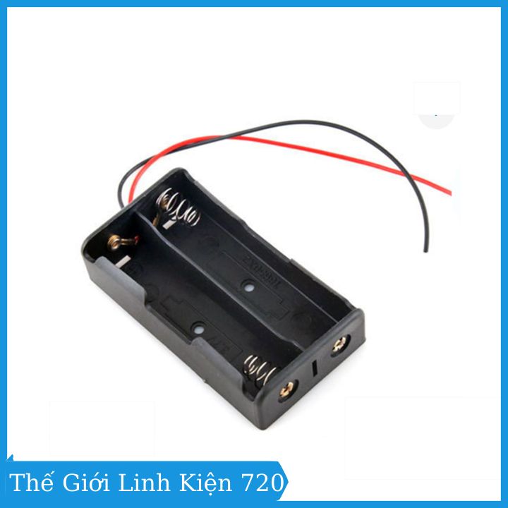 Đế pin 18650 đấu nối tiếp 1/2/3/4 pin