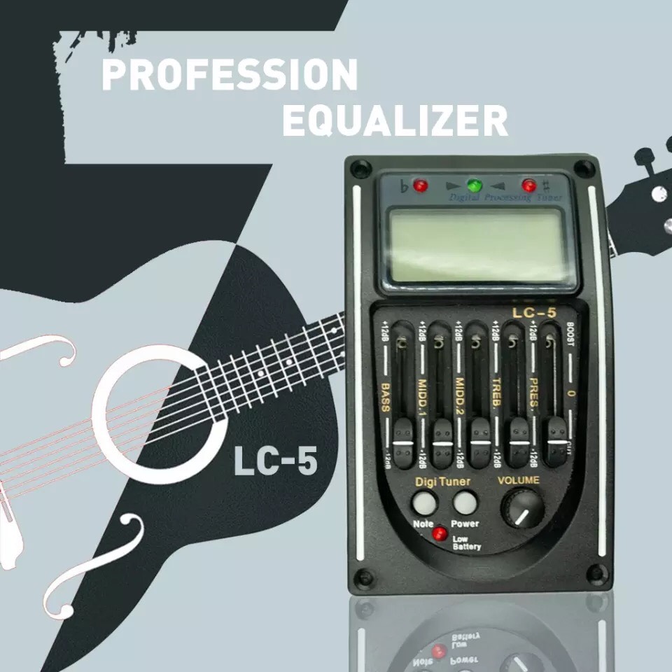 (CHÍNH HÃNG) EQ Guitar LC5 cho đàn Acoustic Classic