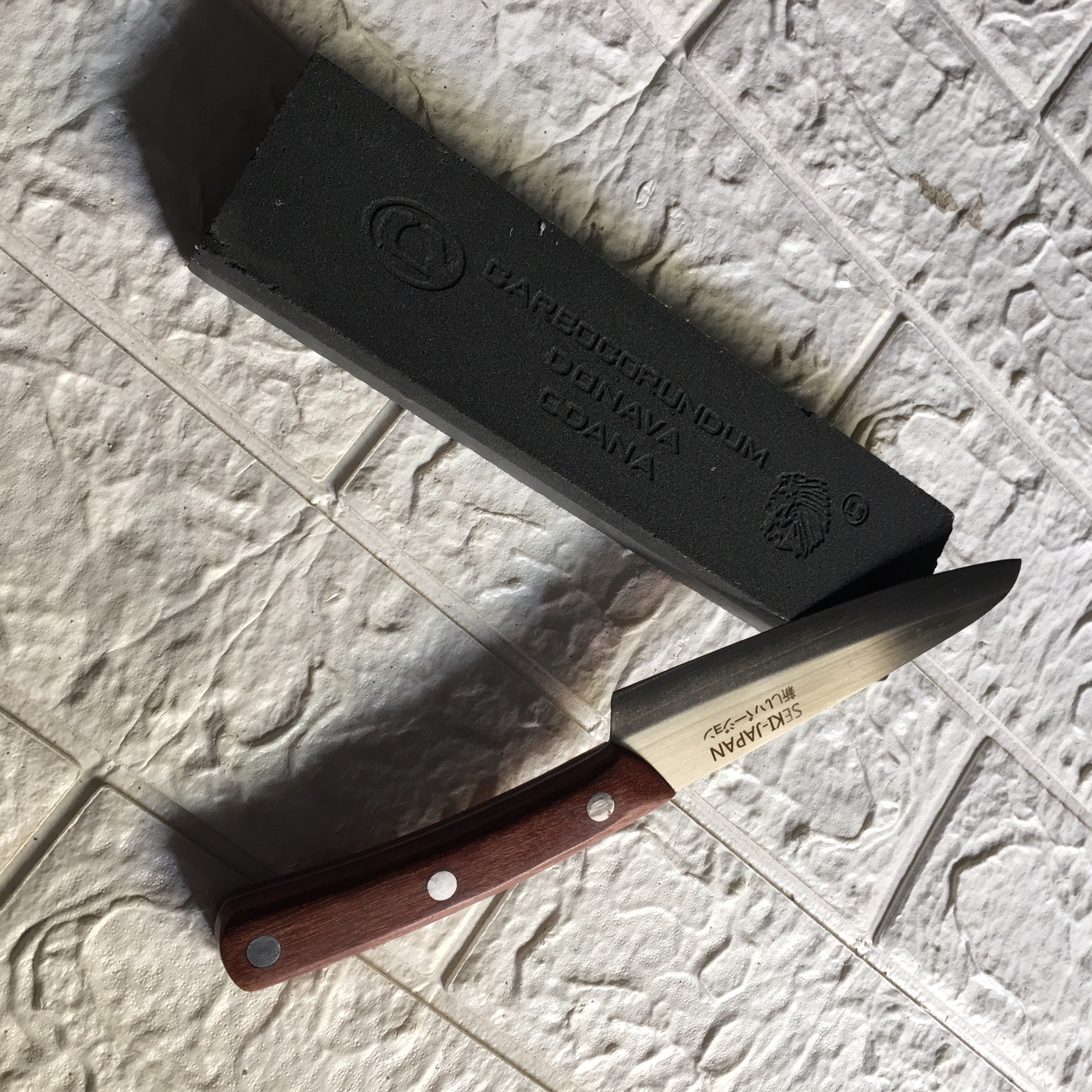 [HCM]Đá mài dao 2 mặt  (280mm)