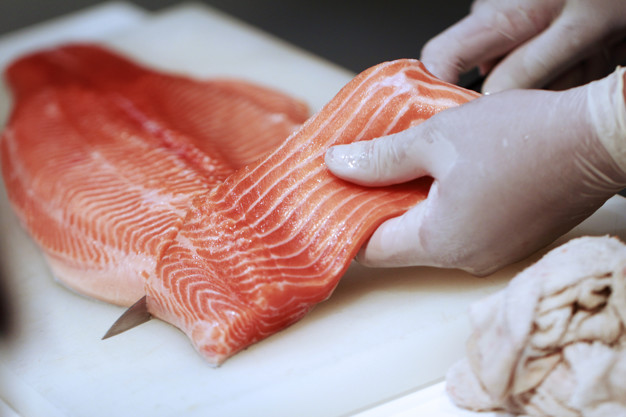 HCM Phi lê cá hồi tươi nhập khẩu Nauy/Fresh Salmon Fillet
