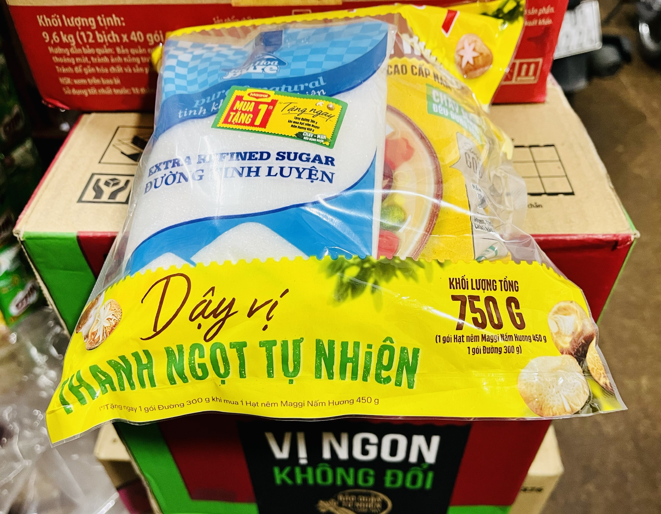Hạt nêm chay nấm hương Maggi gói (450g)