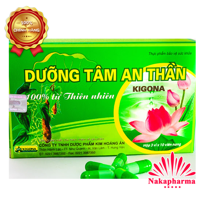 Dưỡng tâm an thần Kigona
