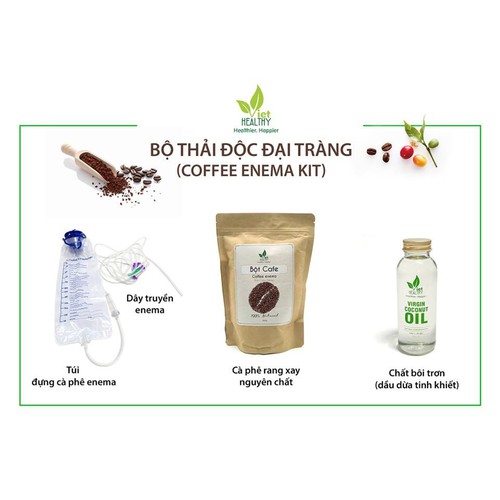 Bột Coffee Enema Viet Healthy 500g