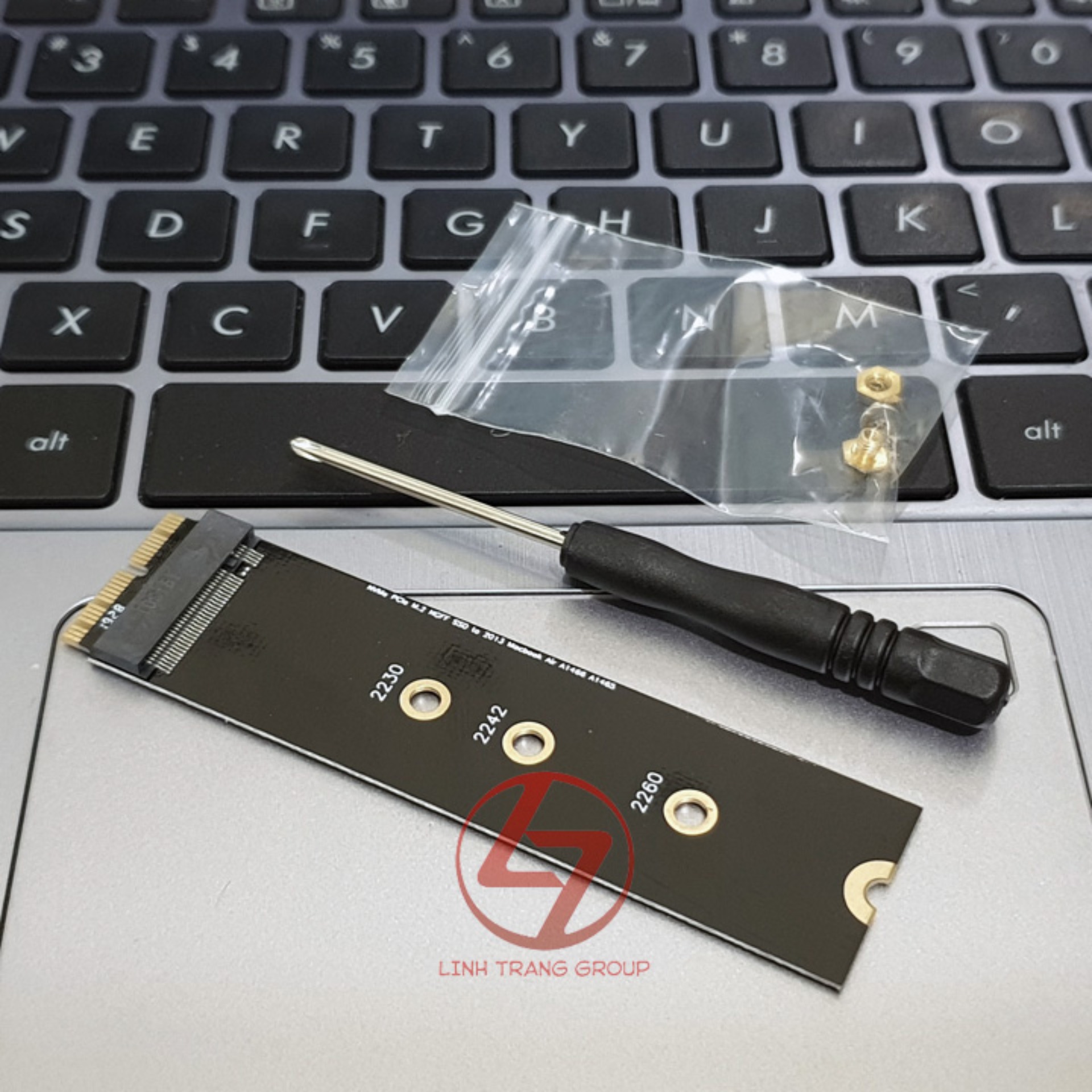Adapter gắn SSD M.2 PCIe NVMe cho MacBook 2013-2017 - MA05
