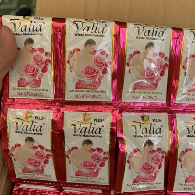 100 Packs of Shampoo - Valia Shower Gel