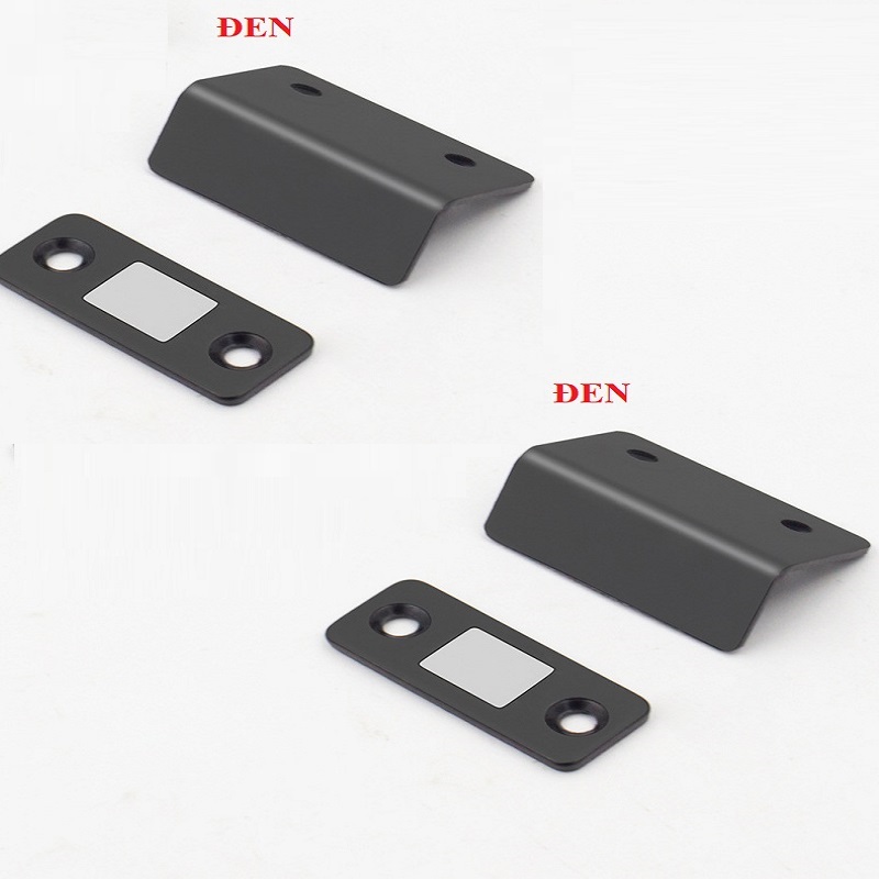 KÈM ỐC. KHÓA NAM CHÂM GÓC 90 ĐỘ DÙNG GẮN CỬA LÙA, CỬA TRƯỢT chắc chắn. TH 909.970