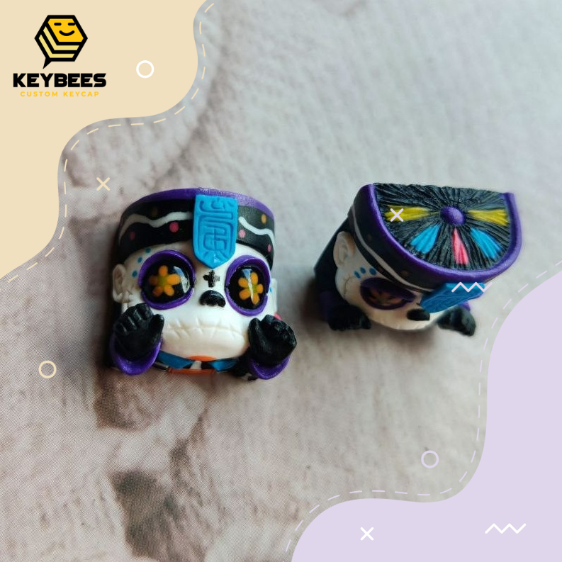 Nút bàn phím cơ resin handmade Spookie Keycap (Nhiều Mẫu)