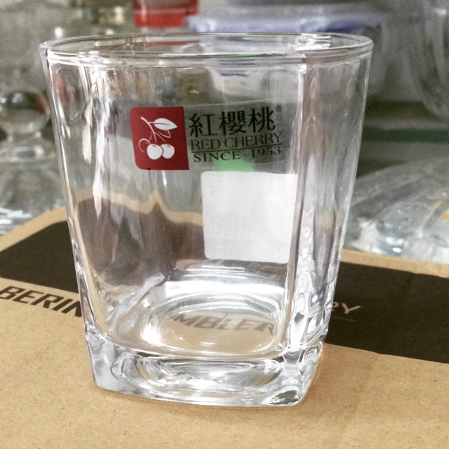 Ly thủy tinh - Bộ Cốc Thủy Tinh 5 Cạnh ( Bộ 6 Cái )