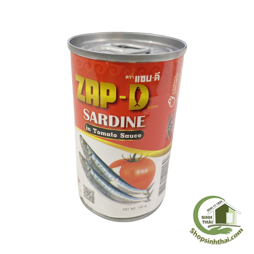 Cá Mòi Zap - D Sardine ( Cá Hộp ) Thái Lan 145g
