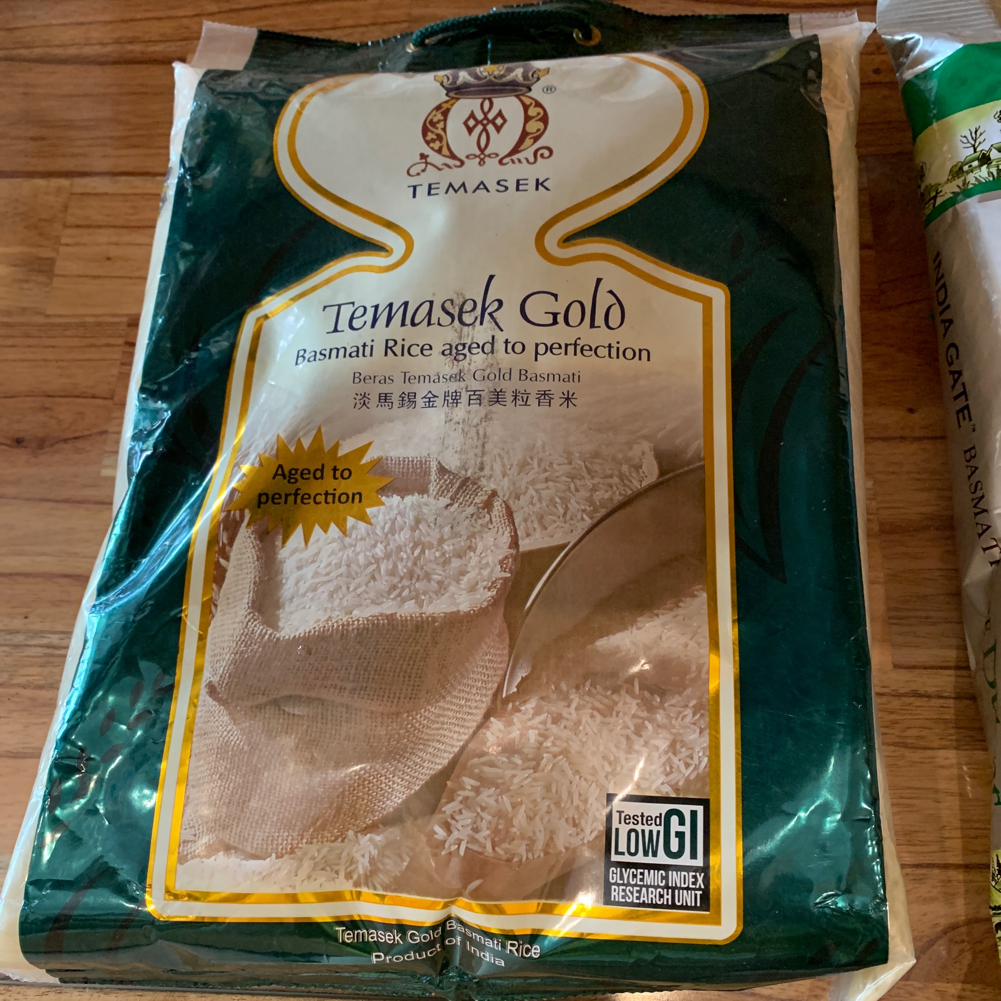 Gạo Ấn Độ Temasek gold 5kg