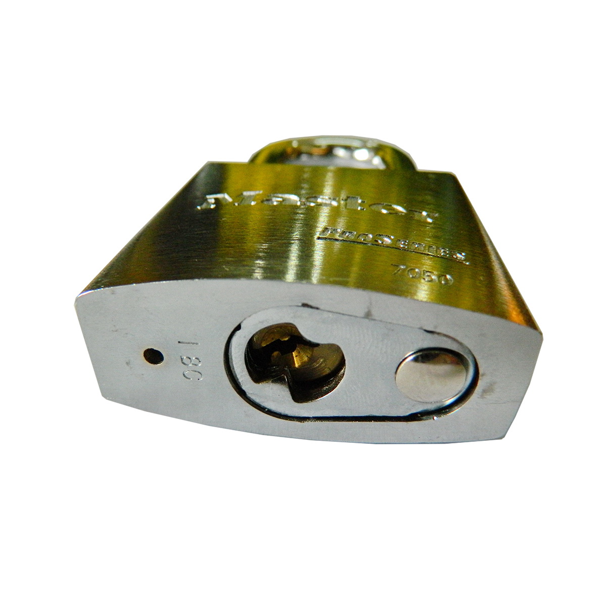 Khóa chống cắt Master Lock 70504KEY (Chrome)