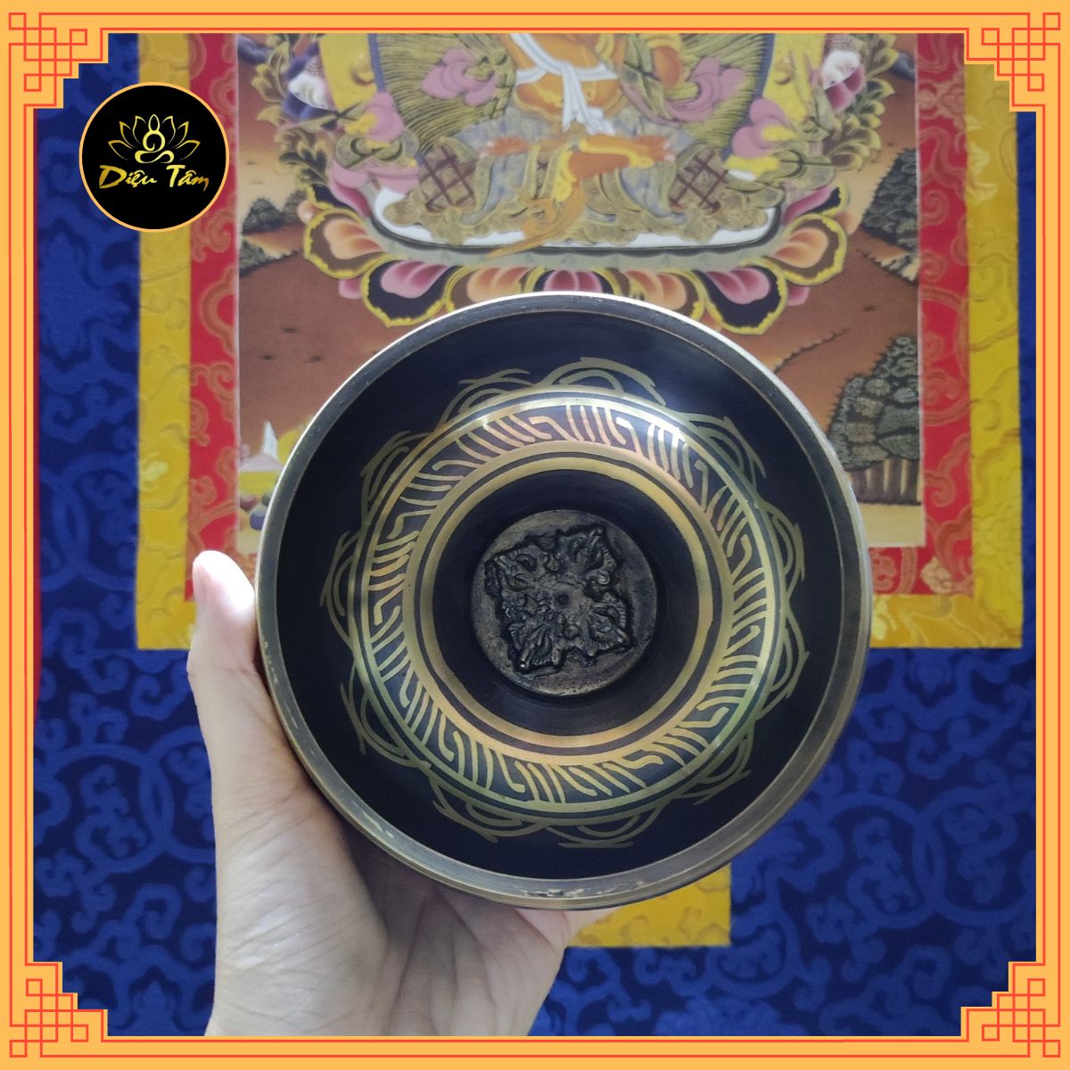 Feng Shui Church Tibetan rotating Bell