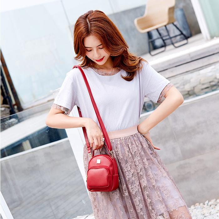 [HCM]Balo Mini Giả Da Siêu Xinh