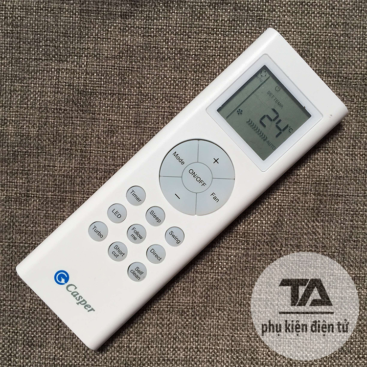 [ FREE SHIP ] Remote máy lạnh Casper ✔ Điều khiển điều hòa Casper