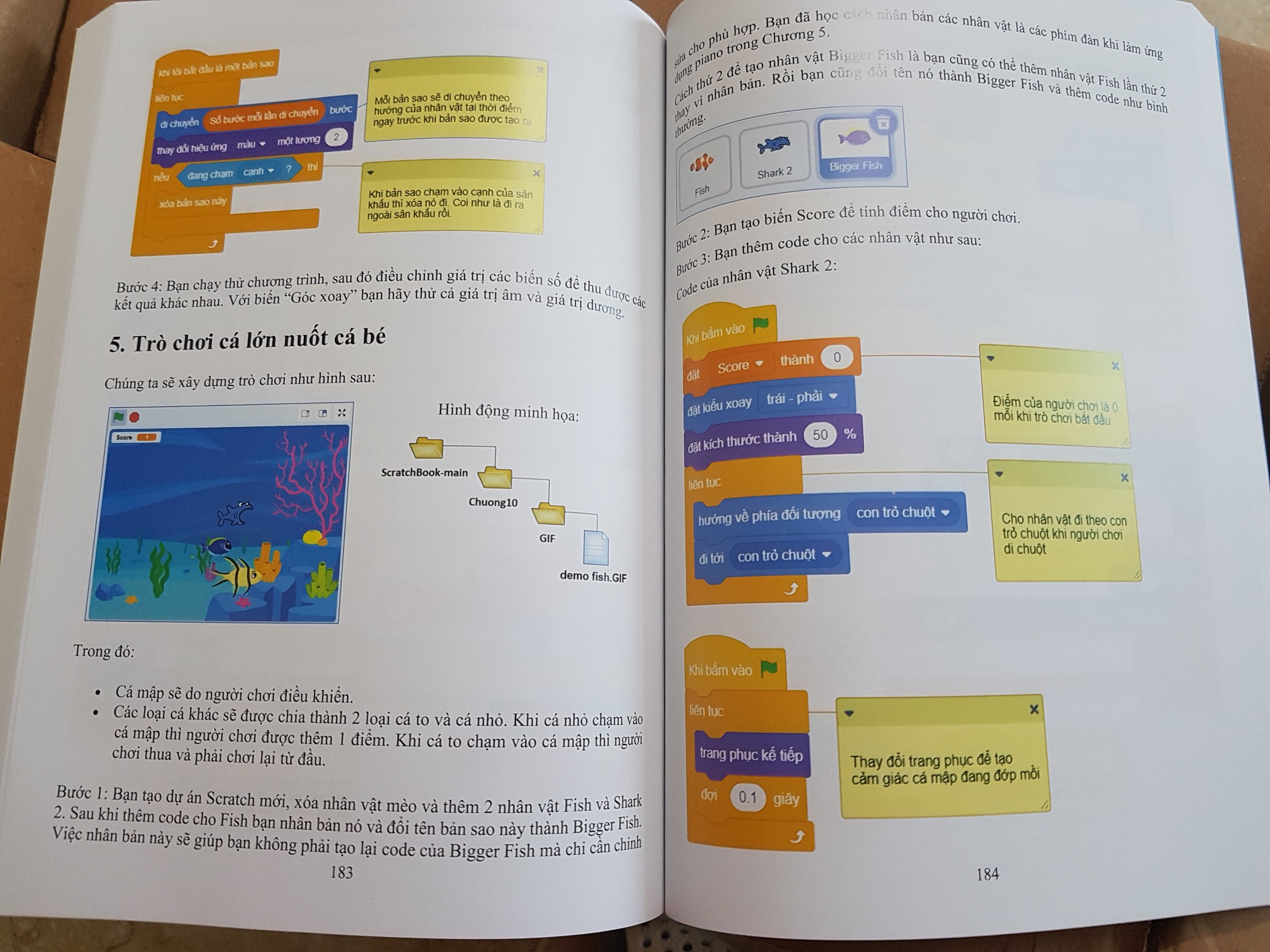 Cùng con học lập trình Scratch