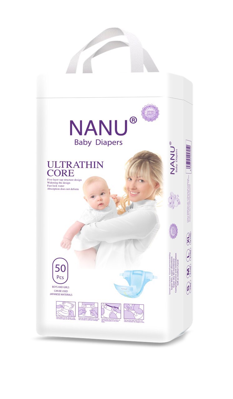 Combo 50 Miếng TÃ/BỈM DÁN NANU size S M