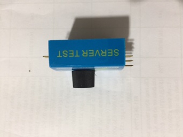 Mạch test servo, test motor brushless - server test