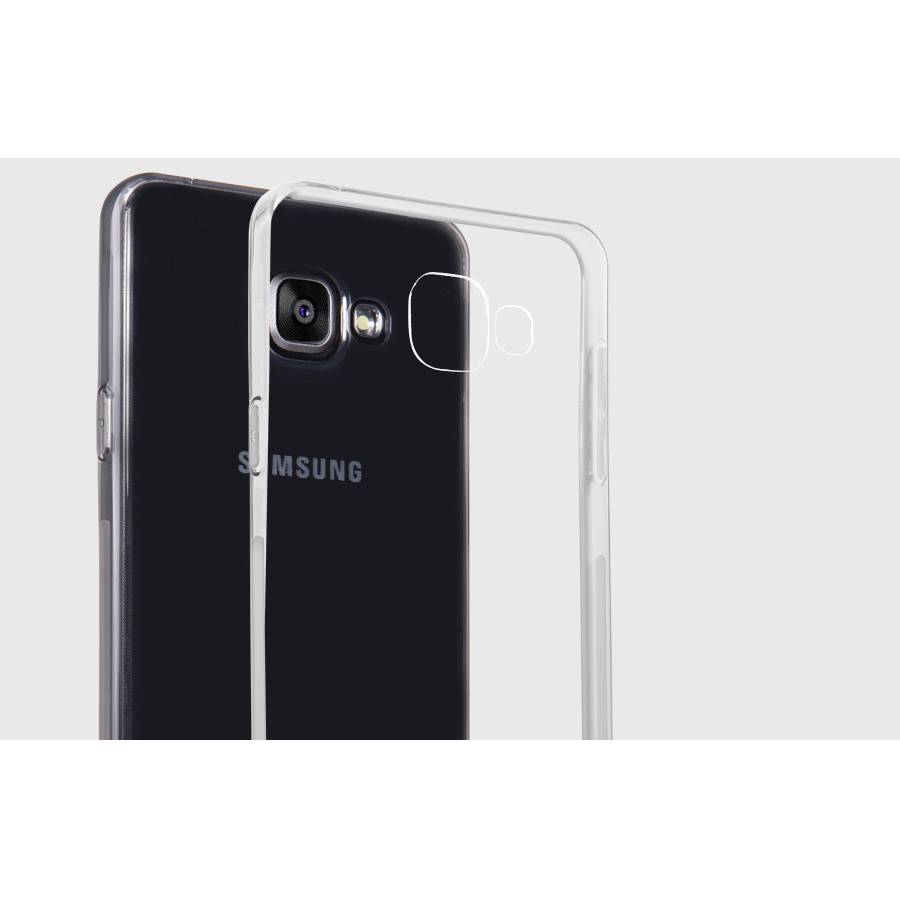 Ốp lưng dẻo trong chống bẩn, chống ố vàng cho Samsung Galaxy A5(2016), A510F (Loại A+)
