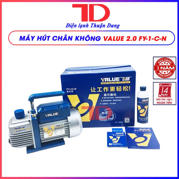 Máy hút chân không value fy-1-c-n - điện lạnh thuận dung