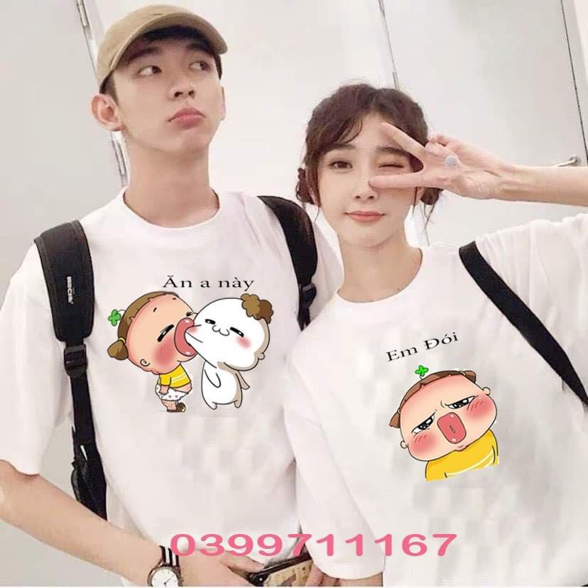 ÁO THUN ĐÔI NAM NỮ, ÁO ĐÔI HOT