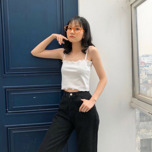 ÁO HAI DÂY CUỐN BIÊN