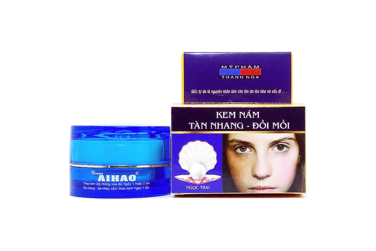 [HCM]Kem Nám Tàn Nhang Đồi Mồi Aihao 15g 9 in 1