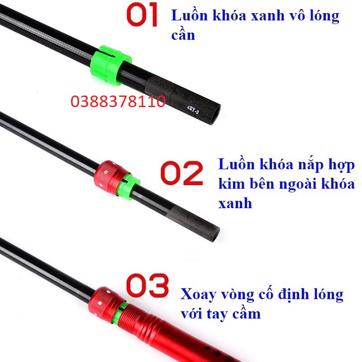 Hạ Lóng Cần Câu Tay
