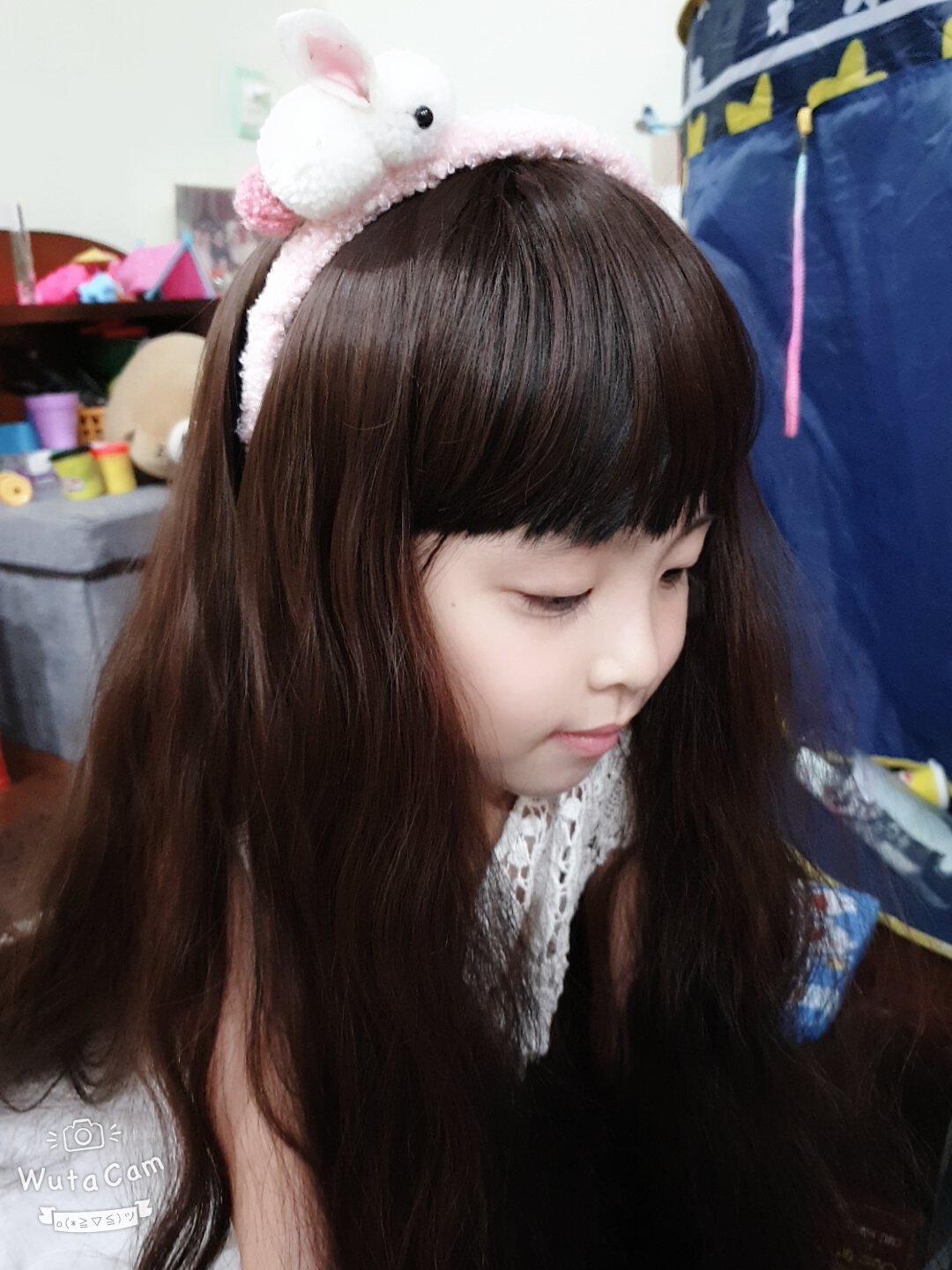 Băng đô đính con thỏ cute dành cho bé gái