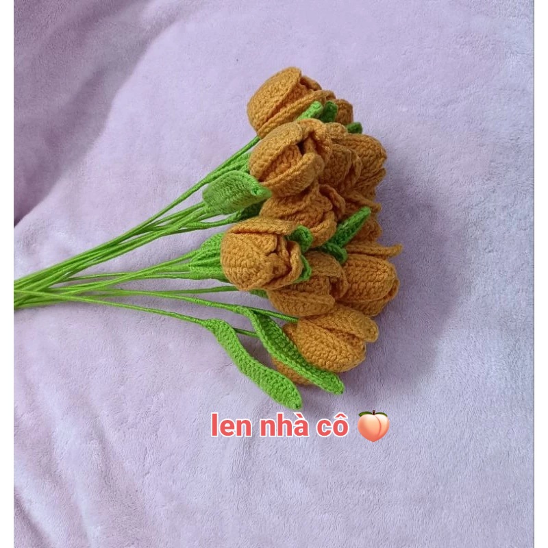 HOA TULIP CÀNH  DÙNG TRANG TRÍ  NHIỀU MÀU ( 1 CÀNH)