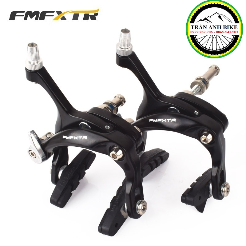 Bộ ngàm thắng road nhôm xe đạp 3 lá fmfxtr
