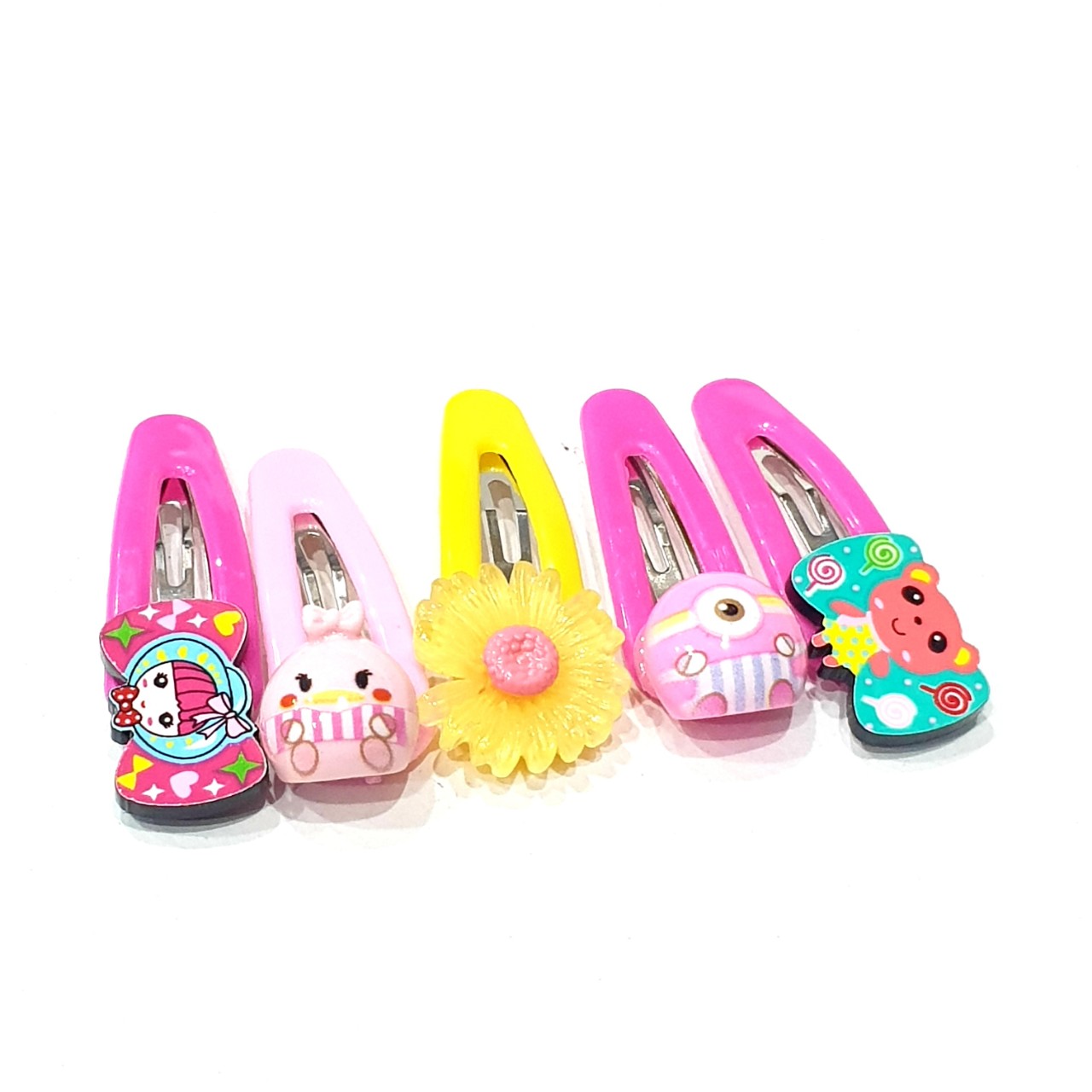 [5 Cái] Kẹp Tóc Siêu Cute - Mix Nhiều Mẫu  DMAI39
