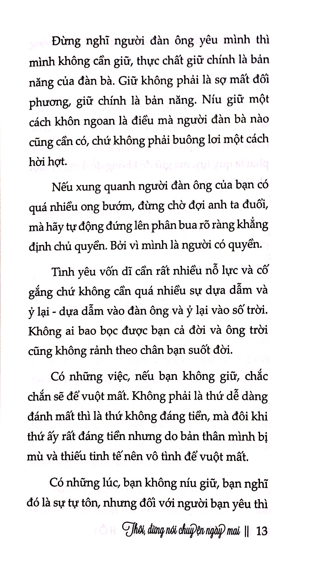 Fahasa - Thôi, Đừng Nói Chuyện Ngày Mai