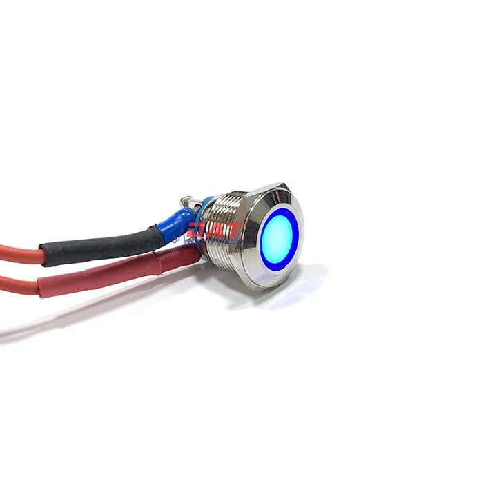 [HCM]Đèn LED Báo 19mm Chống Nước 24V